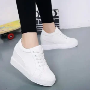 Rangolishoe Women'S Fashion Platform Platform Sneakers