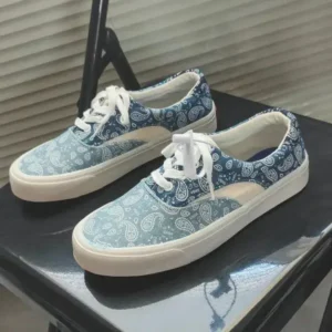 Rangolishoe Vintage Breathable Printed Canvas Shoes