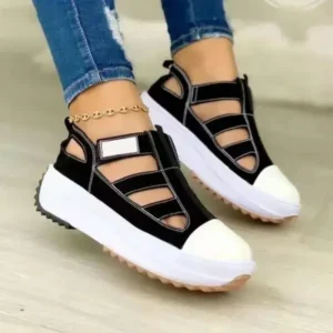 Rangolishoe Creative Cutout Platform Sneakers