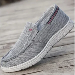 Rangolishoe Men Casual Non-Slip Canvas Shoes