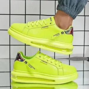 Rangolishoe Men Fashion Candy Color Air Cushion Sneakers