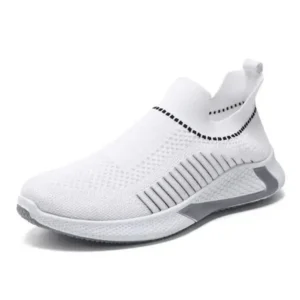 Rangolishoe Men Fashion Summer Flyknit Breathable Sneakers