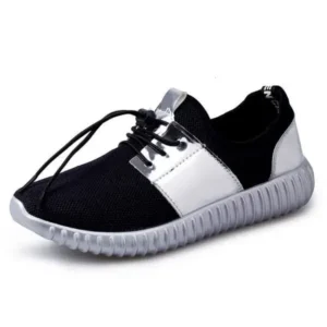 Rangolishoe Men Casual Color Matching Mesh Breathable Wear-Resistant Sports Shoes