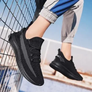 Rangolishoe Men Casual Lightweight Breathable Mesh Sneakers