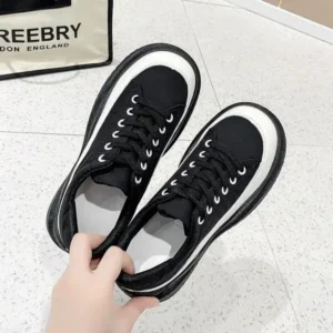 Rangolishoe Women Fashion Cute Platform Sneakers